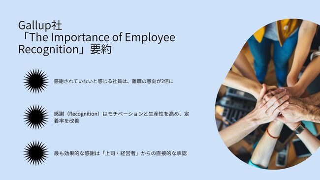 Gallup社「The Importance of Employee Recognition」要約